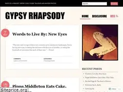 Sites similar to gypsyrhapsody.wordpress.com