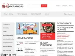 Sites similar to gyrorating.ru