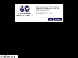 Sites similar to gyulaipalinka.hu