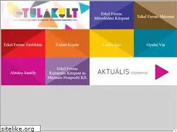 Sites similar to gyulakult.hu