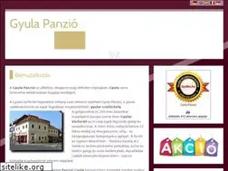 Sites similar to gyulapanzio.hu