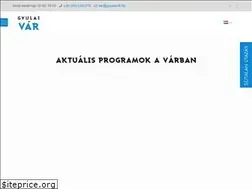 Sites similar to gyulavara.hu
