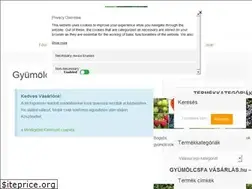 Sites similar to gyumolcsfavasarlas.hu