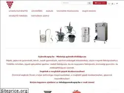 Sites similar to gyumolcsgep.hu