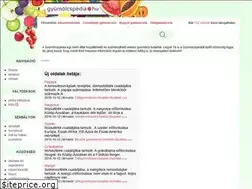 Sites similar to gyumolcspedia.hu
