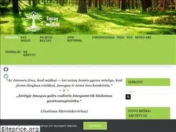Sites similar to gyvasmiskas.lt