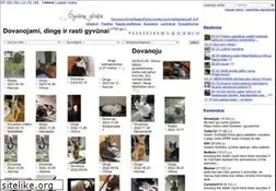Sites similar to gyvunugloba.lt