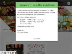 Sites similar to gzasianbistro.com