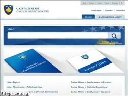 Sites similar to gzk.rks-gov.net