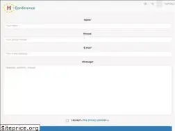 Sites similar to h-conference.hu