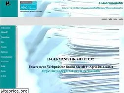 Sites similar to h-germanistik.de
