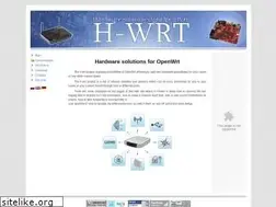 Sites similar to h-wrt.com