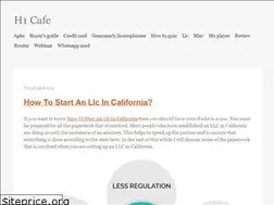 Sites similar to h1-cafe.com