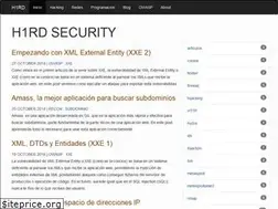 Sites similar to h1rd.com