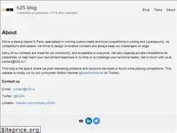 Sites similar to h25.io
