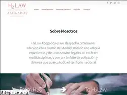 Sites similar to h2lawabogados.es