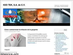 Sites similar to h2otek.wordpress.com
