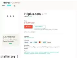 Sites similar to h2plus.com