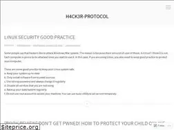 Sites similar to h4ck3rprotocol.wordpress.com