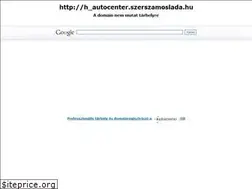 Sites similar to h_autocenter.szerszamoslada.hu