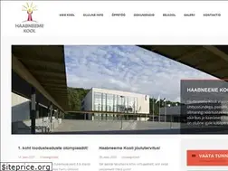 Sites similar to haabneeme.edu.ee