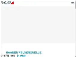Sites similar to haanerfelsenquelle.de
