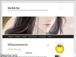 Sites similar to haanhcu.wordpress.com