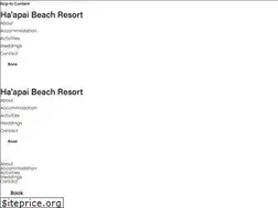 Sites similar to haapaibeachresort.com
