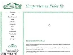 Sites similar to haapaniemenpidot.net