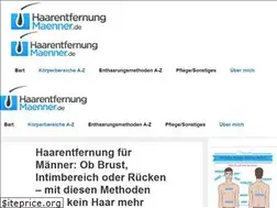 Sites similar to haarentfernungmaenner.de