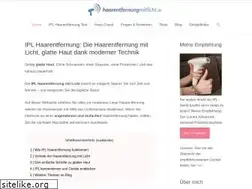 Sites similar to haarentfernungmitlicht.de
