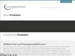 Sites similar to haargesundheit.com