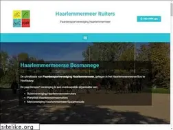 Sites similar to haarlemmermeerruiters.nl