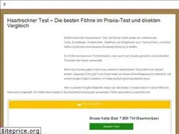 Sites similar to haartrocknertests.com