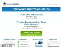 Sites similar to haarwuchsmittel-online.de