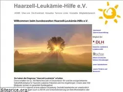 Sites similar to haarzell-leukaemie.de