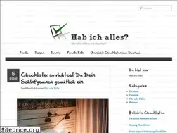 Sites similar to hab-ich-alles.de