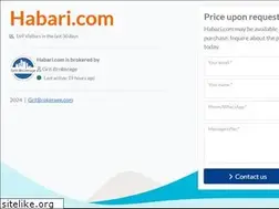 Sites similar to habari.com