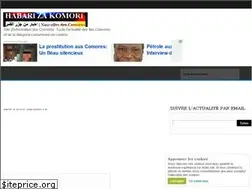 Sites similar to habarizacomores.com
