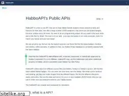 Sites similar to habboapi.net