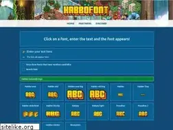 Sites similar to habbofont.net