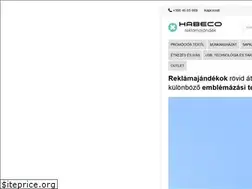 Sites similar to habeco.hu