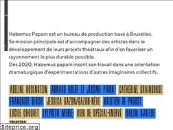 Sites similar to habemuspapam.be