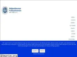 Sites similar to habenhauserfv.de
