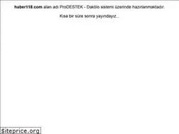 Sites similar to haber118.com