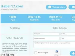 Sites similar to haber17.com