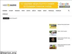 Sites similar to habergalerisi.com