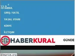 Sites similar to haberkural.com