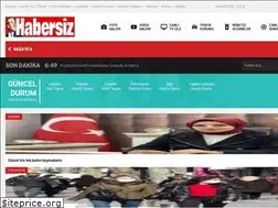 Sites similar to habersiz.com.tr