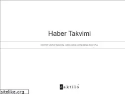 Sites similar to habertakvimi.com
